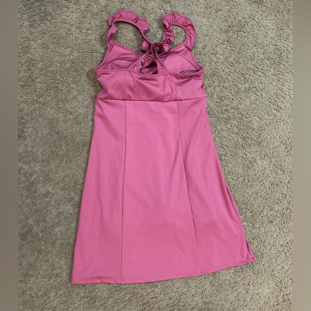 Sincerely Jules Golf & Tennis Athletic Dress Ruffled Straps Size Small Like New - Picture 6 of 8